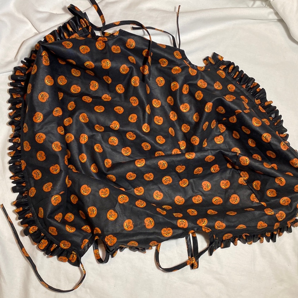 Longaberger Halloween liner for Medium Gathering basket